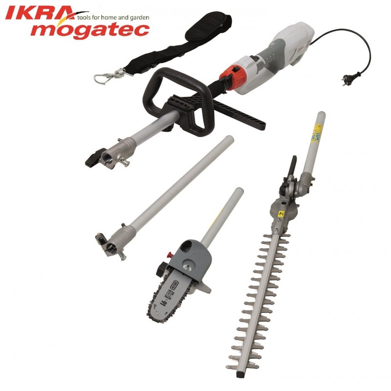 מסור ומגזמת גובה חשמלי משולב דגם IKRA IECH1000